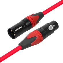 Last inn bildet i Galleri-visningsprogrammet, DREMAKE 3-Pin XLR Cable Microphone for Cannon Plug XLR Cable Guitar Cable Extension Mikrofon Cord for Pro Audio Power Amplifiers
