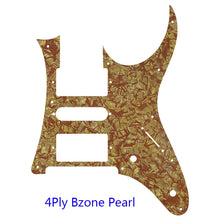 Last inn bildet i Galleri-visningsprogrammet, Pleroo Custom Electric Guitar Parts - For MIJ 2016 Year Ibanez RG 2550Z HSH Guitar Pickguard Pickup Scratch Plate
