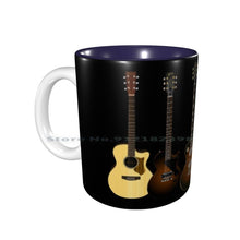 Last inn bildet i Galleri-visningsprogrammet, Guitars Ceramic Mugs Coffee Cups Milk Tea Mug Guitar Music Telecaster G Amd L Rampage Jerry Cantrell Alice In Chains C F
