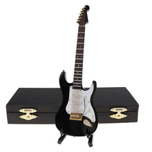 Last inn bildet i Galleri-visningsprogrammet, Mini Electric Guitar Model Miniature Decoration Musical Instruments with Case and Stand
