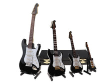 Last inn bildet i Galleri-visningsprogrammet, Mini Electric Guitar Model Miniature Decoration Musical Instruments with Case and Stand

