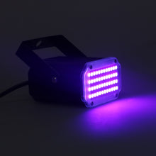 Last inn bildet i Galleri-visningsprogrammet, ALIEN 48 LED RGB UV White Strobe Lights Disco DJ Party Holiday Christmas Music Club Sound Activated Flash Stage Lighting Effect
