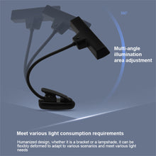 Last inn bildet i Galleri-visningsprogrammet, LED Music Stand Light Book Reading Lamp with Flexible Neck Office Travel Lighting Kit Guitar Players Studio Practice Supplies
