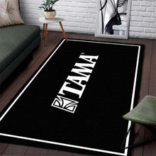 Last inn bildet i Galleri-visningsprogrammet, Fender Gibson Music Rug for living Room Drum kit Guitar Carpet Large Area Rug Decorative Floor Rug Tama Carpet Gift Bathmat
