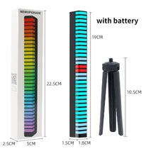 Last inn bildet i Galleri-visningsprogrammet, LED Light Bar Ambient RGB Sound Control App Control Pickup Voiceactivated Rhythm Lights Color Ambient Car Party Lamps of Music
