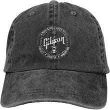 Last inn bildet i Galleri-visningsprogrammet, OOworld Gibson Since 1894 McCarty Les Paul Guitar Denim Cap for Women Baseball Cap for Men Unisex Cowboy Cap Hiphop Cap Sun Hat
