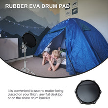 Last inn bildet i Galleri-visningsprogrammet, Drum Set Practice Pad Dumb Drum Pad Dumb Drum Practice Pad Rubber Drum Practice Pad Drum Accessory for Drummer Home

