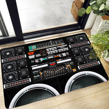 Last inn bildet i Galleri-visningsprogrammet, Retro Cassette Music Tape Floor Mat Multiple Choice Funny Entrance Door Mat Living Room Kitchen Non-Slip Carpet Bathroom Doormat
