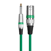 Last inn bildet i Galleri-visningsprogrammet, DREMAKE Mic Cord Jack 6.35mm 6.5mm Male to XLR Male 6.3mm 1/4&#39;&#39; to XLR Microphone Audio Cable for Speaker Guitar Amplifier AMP
