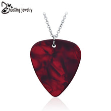 Last inn bildet i Galleri-visningsprogrammet, Free Shipping Items Hellfire Club Unisex Necklace Eddie Munson Guitar Pick Pendant Jewelry for Tv Fans Gift
