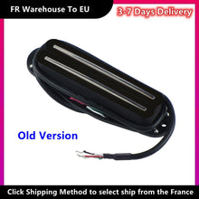 Last inn bildet i Galleri-visningsprogrammet, FLEOR Dual Hot Rail Humbucker Pickup Electric Guitar Pickup Ceramic 4 Wires Guitar Parts Black/White/Yellow for Choose
