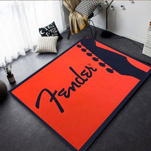 Last inn bildet i Galleri-visningsprogrammet, Fender Gibson Music Rug for living Room Drum kit Guitar Carpet Large Area Rug Decorative Floor Rug Tama Carpet Gift Bathmat

