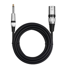 Last inn bildet i Galleri-visningsprogrammet, DREMAKE Mic Cord Jack 6.35mm 6.5mm Male to XLR Male 6.3mm 1/4&#39;&#39; to XLR Microphone Audio Cable for Speaker Guitar Amplifier AMP
