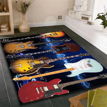 Last inn bildet i Galleri-visningsprogrammet, Music Is The Voice Of The Soul Guitar Room Bedroom Floor Mat Carpet rugs and carpets for home living room
