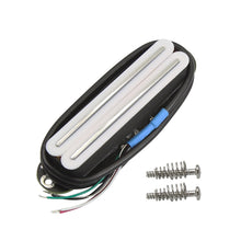 Last inn bildet i Galleri-visningsprogrammet, FLEOR Dual Hot Rail Humbucker Pickup Electric Guitar Pickup Ceramic 4 Wires Guitar Parts Black/White/Yellow for Choose
