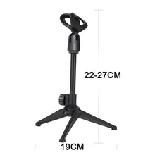 Last inn bildet i Galleri-visningsprogrammet, Mini Foldable Desk Microphone Stand Adjustable Microphone Bracket Support Mount Holder Mic Microphone Bracket Support
